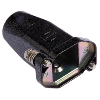 HARTING Heavy Duty Power Connector Hood Die Cast Zinc Body Top Cable Entry M20 3A 19407030410