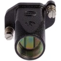 HARTING Heavy Duty Power Connector Hood Die Cast Zinc Body Top Cable Entry M20 3A 19407030410