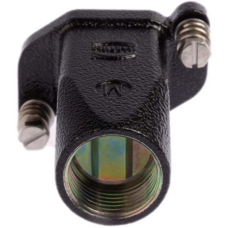 HARTING Heavy Duty Power Connector Hood Die Cast Zinc Body Top Cable Entry M20 3A 19407030410