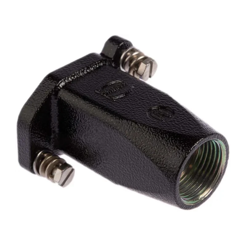 HARTING Heavy Duty Power Connector Hood Die Cast Zinc Body Top Cable Entry M20 3A 19407030410