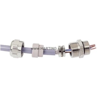 HARTING Cable Clamp Metal EMC Series Thread Size M20 for Connectors 19620005082