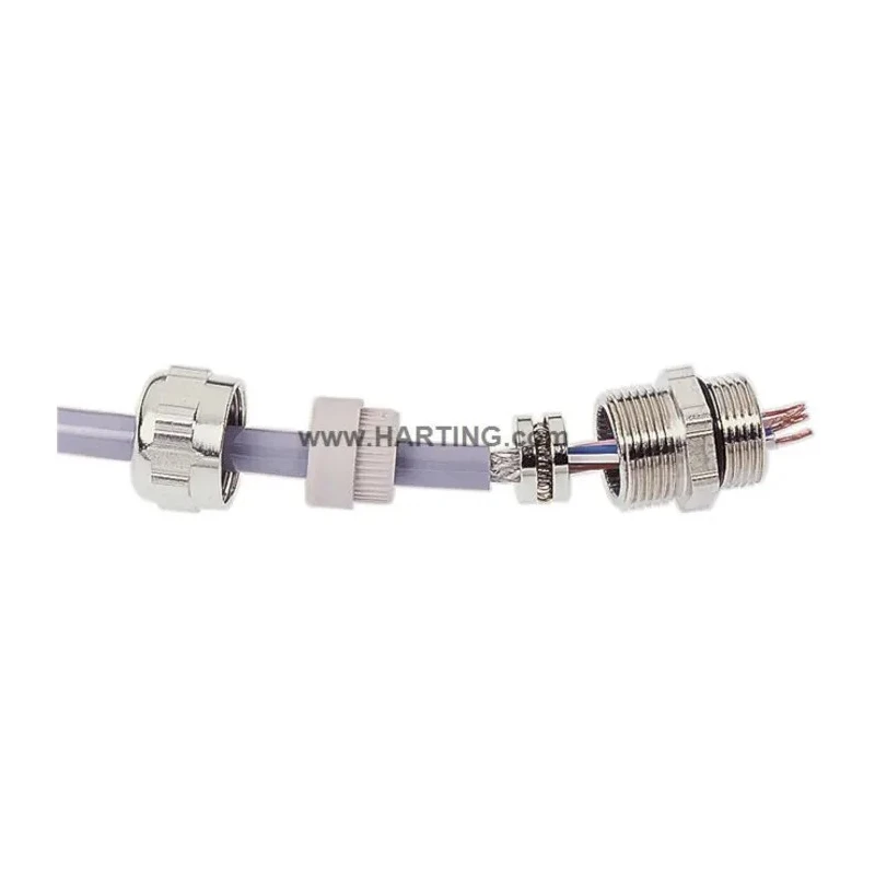 HARTING Cable Clamp Metal EMC Series Thread Size M20 for Connectors 19620005082