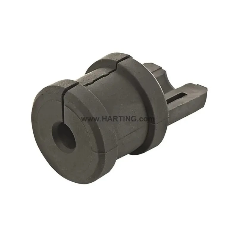 HARTING Black Thermoplastic HAN Cable Grommet for 10 mm to 11 mm Cable Diameter 09000005358
