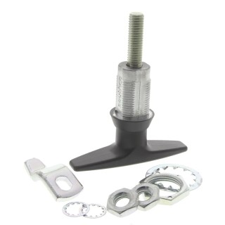 Southco Black Die Cast Zinc Locking Handle T-Handle 82.5mm Powder Coated E3-11-25