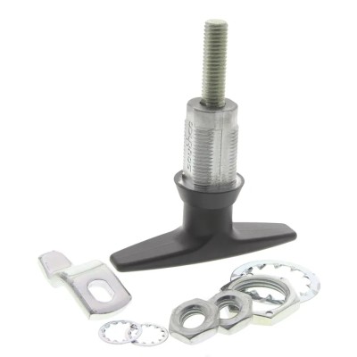 Southco Black Die Cast Zinc Locking Handle T-Handle 82.5mm Powder Coated E3-11-25