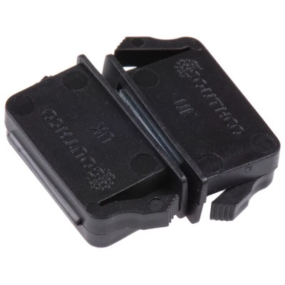 Southco Black Polypropylene Magnetic Catch 27.9mm Length 8N Force 02-10-301-10