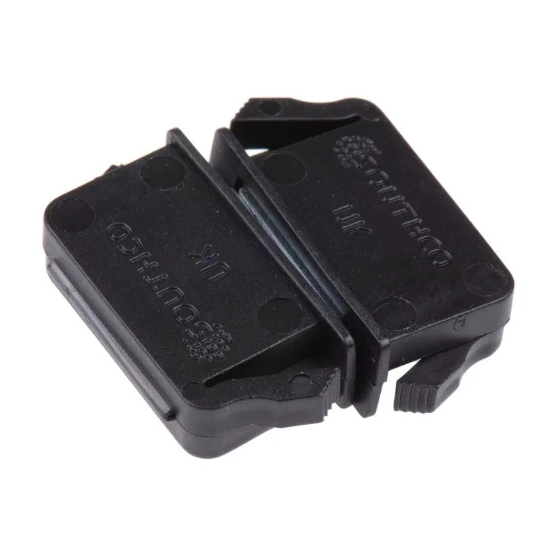 Southco Black Polypropylene Magnetic Catch 27.9mm Length 8N Force 02-10-301-10