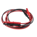 RS PRO Fused Insulated Test Lead Kit CAT II 20A, 1.2m Lead Length, IEC 1010 340-2421