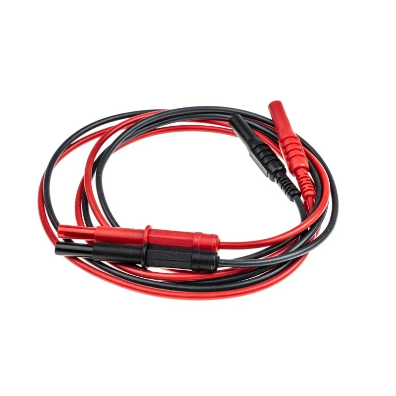 RS PRO Fused Insulated Test Lead Kit CAT II 20A, 1.2m Lead Length, IEC 1010 340-2421