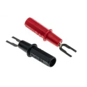 RS PRO Fused Insulated Test Lead Kit CAT II 20A, 1.2m Lead Length, IEC 1010 340-2421