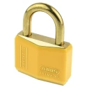 ABUS Keyed Brass Safety Padlock Weatherproof 6 mm Shackle 40mm Body XR0084Y 40