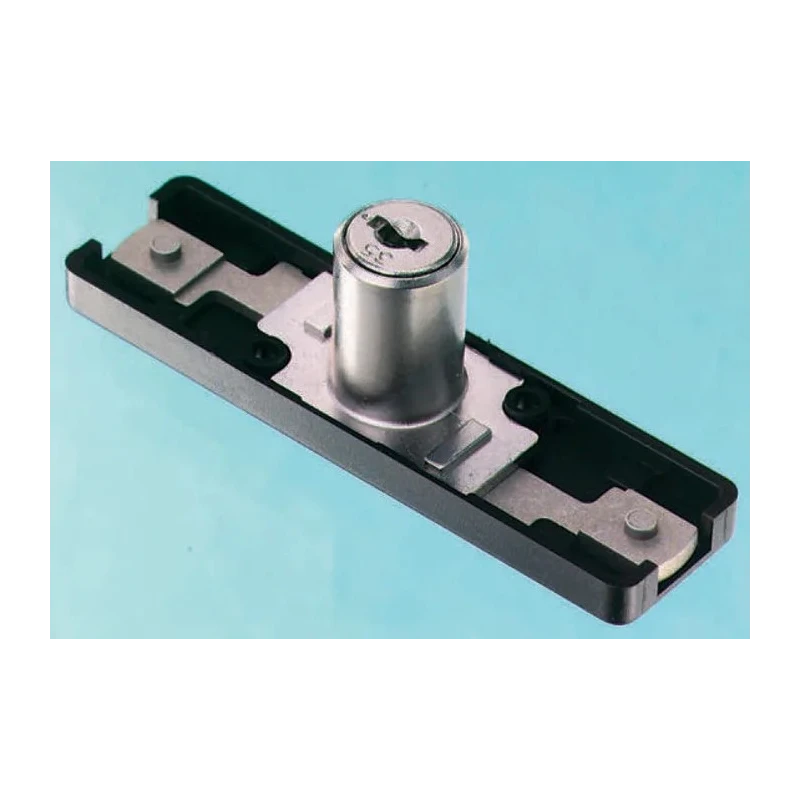 Euro-Locks a Lowe & Fletcher group Company Black Plastic Multi-Point Lock 25 mm Panel-to-Tongue 16.5 mm Chrome Finish 5688532