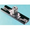 Euro-Locks a Lowe & Fletcher group Company Black Plastic Multi-Point Lock 25 mm Panel-to-Tongue 16.5 mm Chrome Finish 5688532