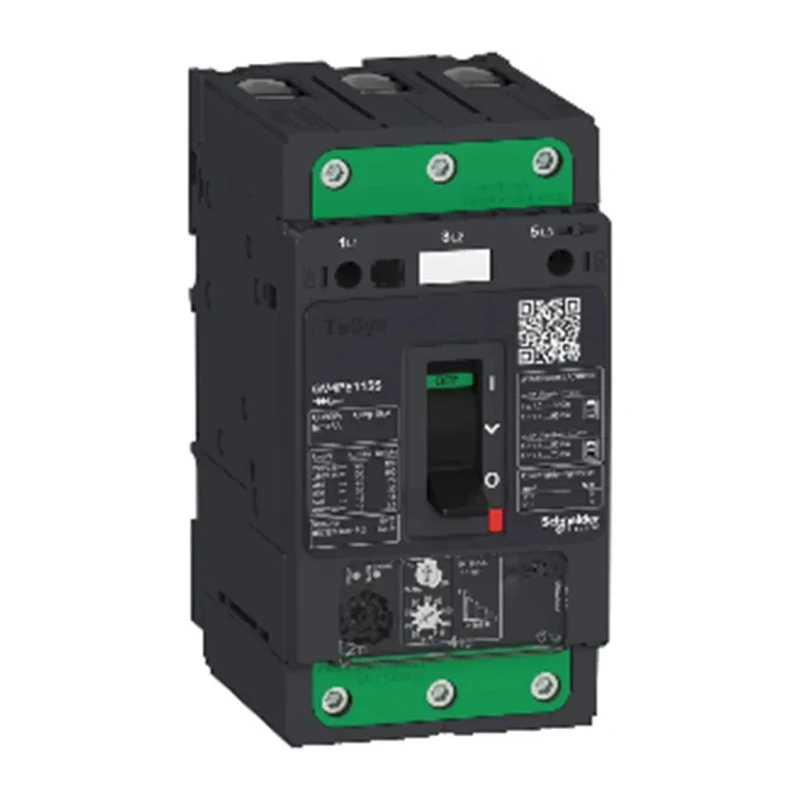 Schneider Electric TeSys TeSyS GV Thermal Circuit Breaker 80A Current Rating 3-Pole DIN Rail GV4PE80S