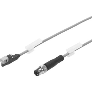 Festo Pneumatic Position Detector Cable with Plug IP65 IP68 30V DC SMT-8G-PS-24V-E-0,3Q-M8D