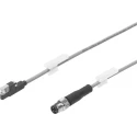 Festo Cable with Plug Pneumatic Position Detector, IP68, IP65 30V dc, SMT-10G-PS-24V-E-0,3Q-M8D