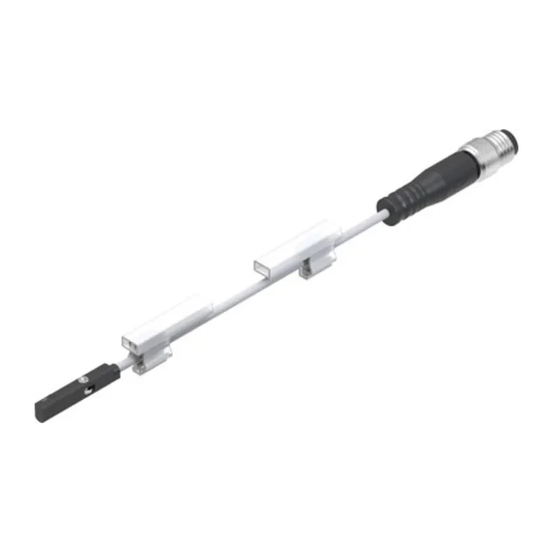 Festo Pneumatic Position Detector with Plug M8X1, 3-Wire, 3-Pin Cable, LED Indicator, IP68, IP65 SMT-10M-NS-24V-E-0,3-L-M8D