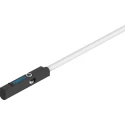 Festo Pneumatic Position Detector with Plug M8X1, 3-Wire, 3-Pin Cable, LED Indicator, IP68, IP65 SMT-10M-NS-24V-E-0,3-L-M8D