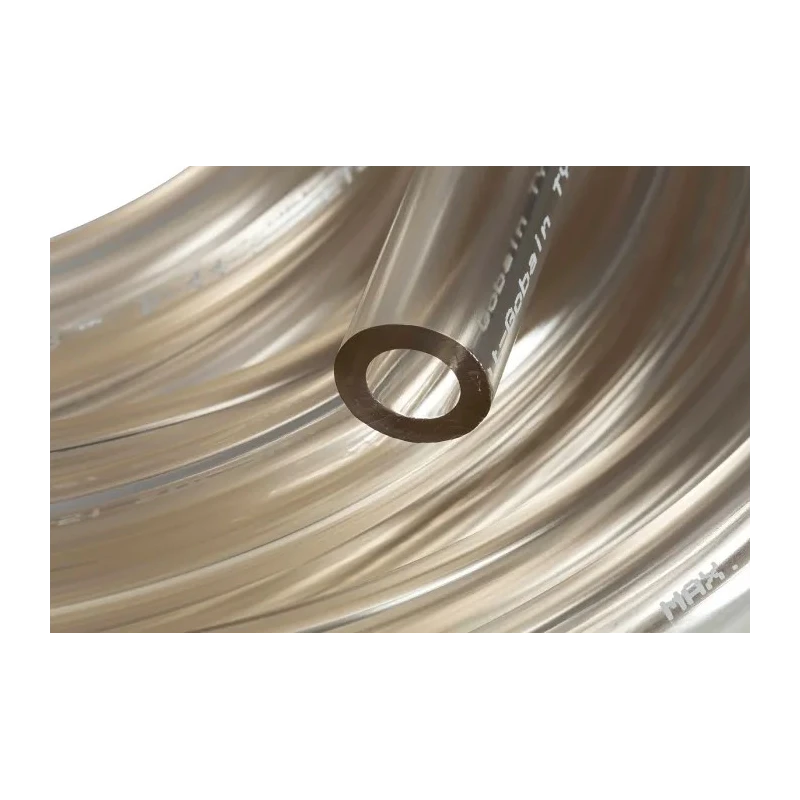 Saint-Gobain Industrial & Consumer Solutions Polyvinyl Chloride Flexible Tubing 6.4 mm ID, 9.6 mm OD, Clear, 15 m AAA00017