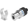 Festo Pneumatic Sensor Male Relative Pressure Threaded G 1/4 ISO 228-1 Connector M12 SPTW-P16R-G14-VD-M12