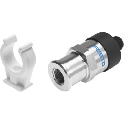 Festo Pneumatic Sensor Male Relative Pressure Accuracy ±1% FS 4-20 mA Output SPTW-B2R-G14-VD-M12