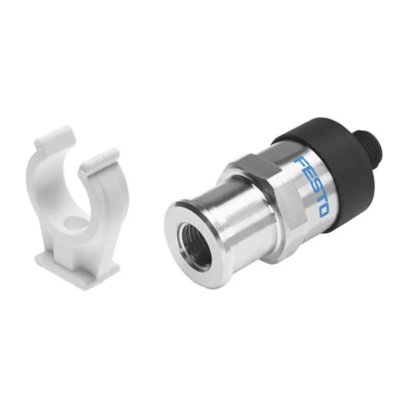 Festo Pneumatic Sensor Male Relative Pressure Accuracy ±1% FS 4-20 mA Output SPTW-B2R-G14-VD-M12