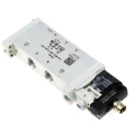 Festo Pneumatic Solenoid Valve 5/2, Manifold Mount, G 1/8 Port, 24V DC, 1W Power, Aluminium Alloy VUVG-L14-M52-MT-G18-1R8L