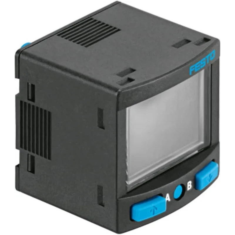 Festo Pneumatic Pressure Sensor IP40 10 bar 30V DC Digital Display 