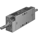 Festo Solenoid Pilot Valve 5/2 Function 8 Bar 600 L/min Flow G 1/8 Threaded Ports Die Cast Aluminium Body JMFH-5-1/8