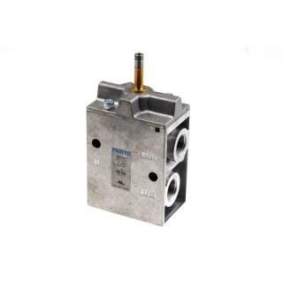 Festo Pneumatic Solenoid Valve Pilot G MFH Series 3/2, 1/2 in Port Size, 3700 L/min Flow Rate MFH-3-1/2