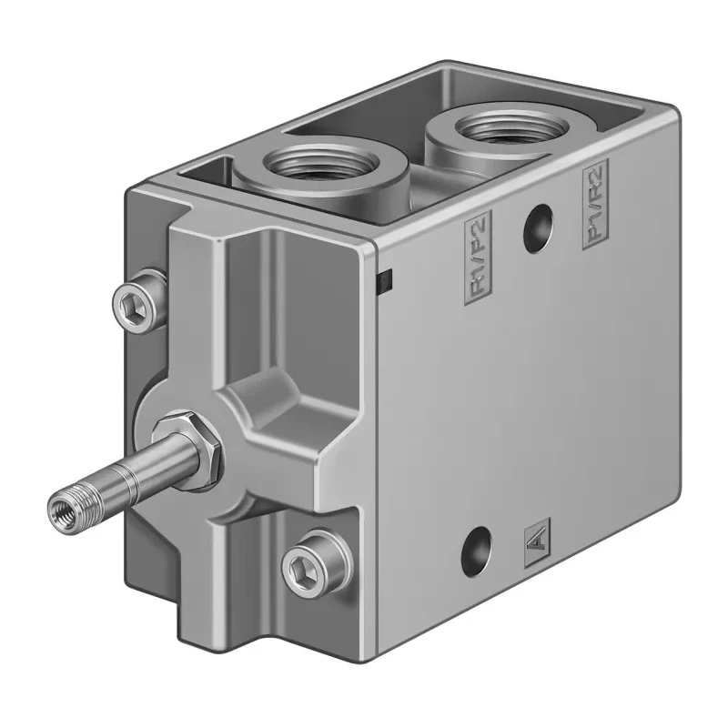 Festo Pneumatic Solenoid Valve Pilot G MFH Series 3/2, 1/2 in Port Size, 3700 L/min Flow Rate MFH-3-1/2