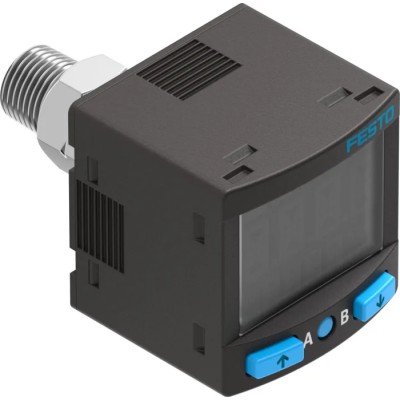 Festo Pneumatic Pressure Sensor , IP40, 1 Bar, 30V DC, 50°C Operating Temp