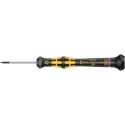 Wera Torx Precision Screwdriver, 1 IPR Tip, 40 mm Blade, 137 mm Overall 05030135001