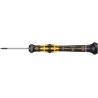 Wera Torx Precision Screwdriver, 1 IPR Tip, 40 mm Blade, 137 mm Overall 05030135001