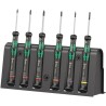 Wera Precision Screwdriver Set, 6-Piece, Tip Sizes 0.35 Slotted, 1 IPR (Torx Plus), Microstix, PH 0, PH 00, PH 05030181001