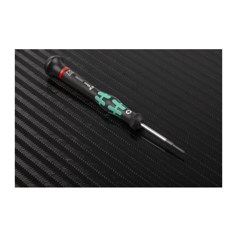 Wera Precision Screwdriver Set, 6-Piece, Tip Sizes 0.35 Slotted, 1 IPR (Torx Plus), Microstix, PH 0, PH 00, PH 05030181001
