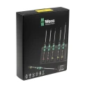 Wera Precision Screwdriver Set, 6-Piece, Tip Sizes 0.35 Slotted, 1 IPR (Torx Plus), Microstix, PH 0, PH 00, PH 05030181001