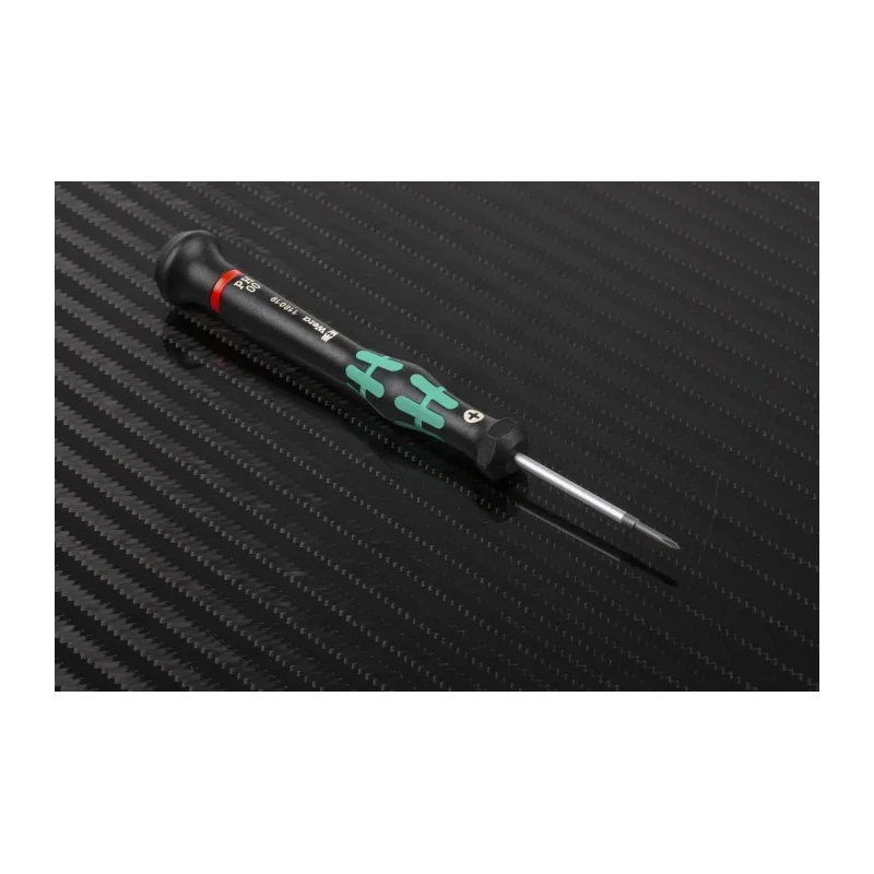 Wera Precision Screwdriver Set, 6-Piece, Tip Sizes 0.35 Slotted, 1 IPR (Torx Plus), Microstix, PH 0, PH 00, PH 05030181001