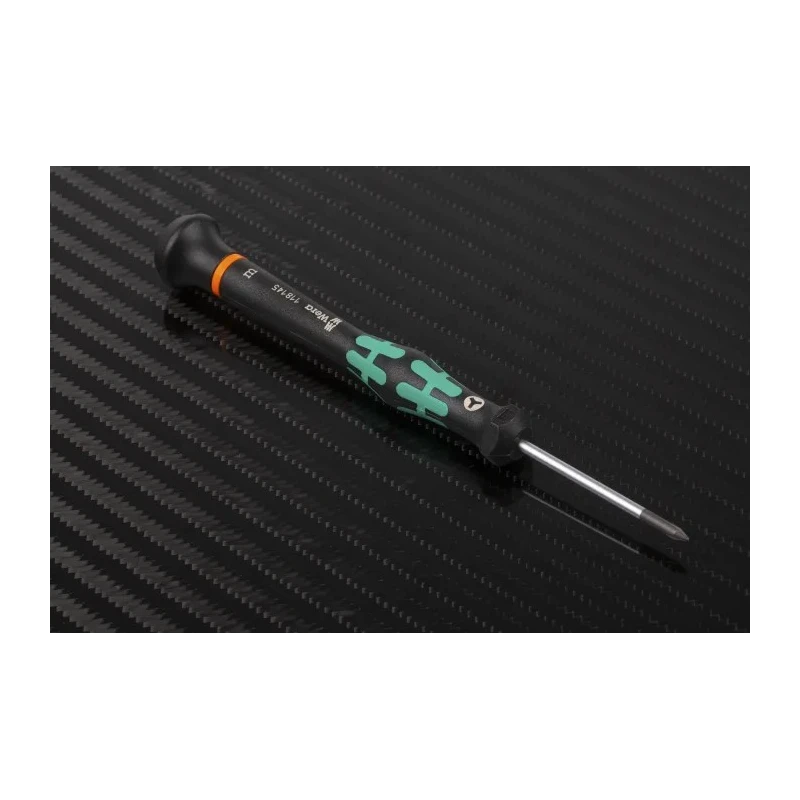 Wera Precision Screwdriver Set, 6-Piece, Tip Sizes 0.35 Slotted, 1 IPR (Torx Plus), Microstix, PH 0, PH 00, PH 05030181001