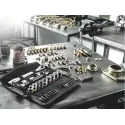 Wera 10-Piece 3/8 in Zyklop Socket Set with Ratchet and Extensions 05003785001