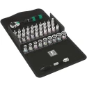 Wera 42-Piece 1/4 in Bit Socket Set Square Drive Socket Sizes 2-14 mm 05003755001