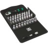 Wera 42-Piece 1/4 in Bit Socket Set Square Drive Socket Sizes 2-14 mm 05003755001