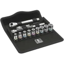 Wera 13-Piece 1/4 in Hexagon Socket Set Metal Drive Type Square 05003756001
