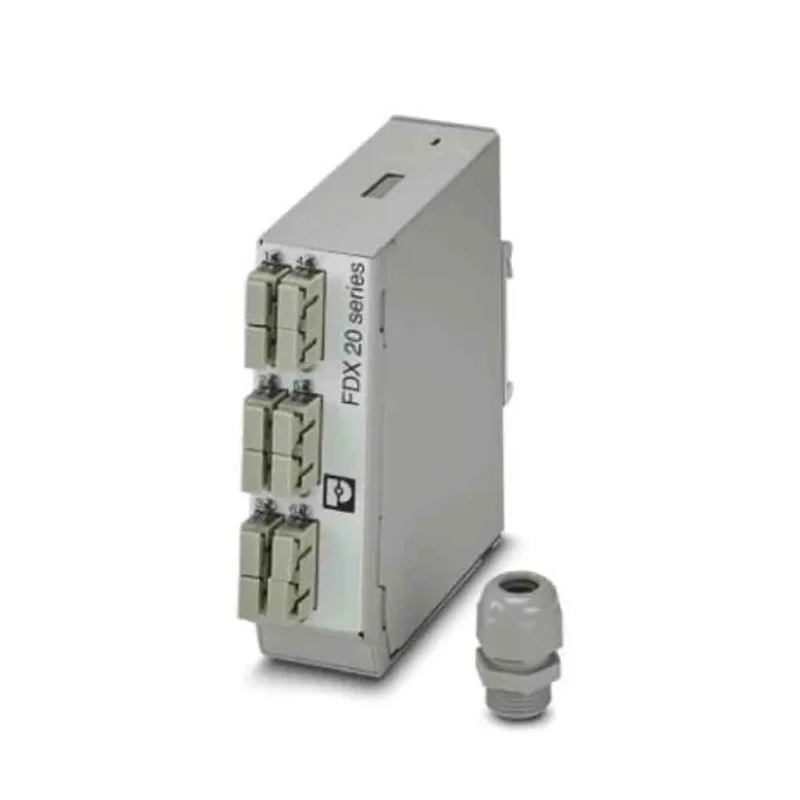 Phoenix Contact Fibre Optic Patch Panel 6 Port SC Multimode, Duplex, 130mm Height, 136mm Width 1019698