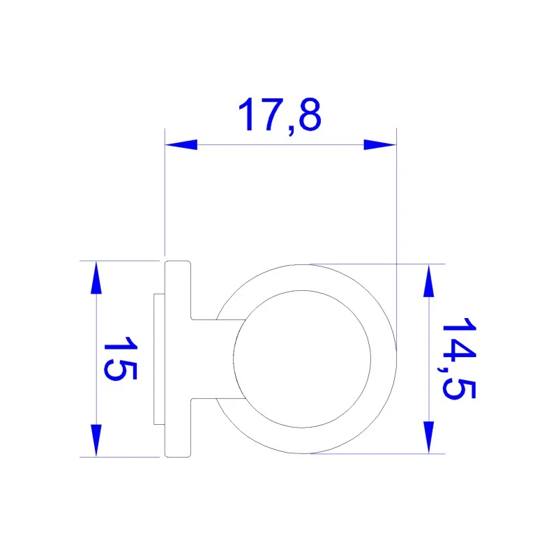 RS PRO Black Ethylene Propylene Diene Monomer Edging Strip 20 m 17.8 mm Height 15 mm Width 175-2588