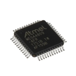 Microchip 8-bit AVR ATmega Microcontroller 20 MHz 48kB FLASH 48-Pin TQFP ATMEGA4809-AFR
