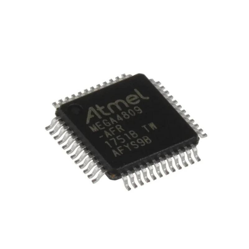 Microchip 8-bit AVR ATmega Microcontroller 20 MHz 48kB FLASH 48-Pin TQFP ATMEGA4809-AFR