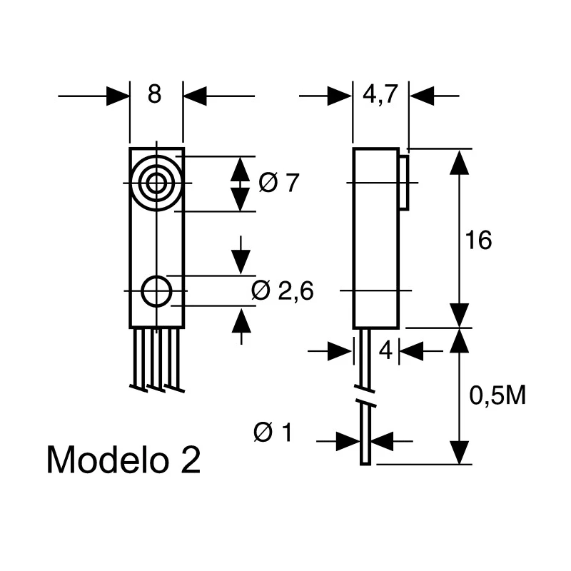 Pepperl + Fuchs Block Inductive Proximity Sensor PNP 30 V DC 200 mA 5 mm Detection NBB5-F33-E2