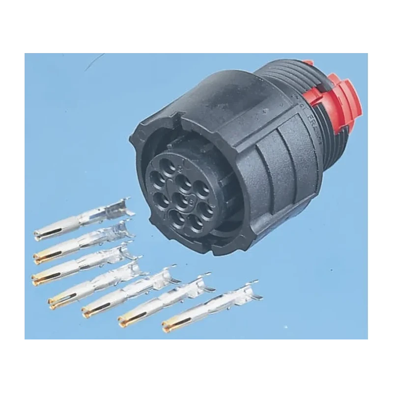 Souriau Sunbank by Eaton Circular Connector, 4 Contacts, Female Socket, Cable Mount, Thermoplastic Housing, Gold Plated IP67