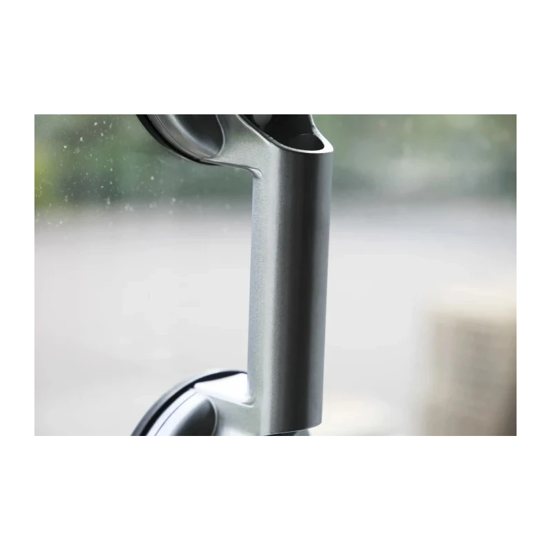 RS PRO 2 cup Suction Lifter 80 kg, Plastic and Aluminium Body, 115 mm Cup Diameter, 325 mm Length 285-355